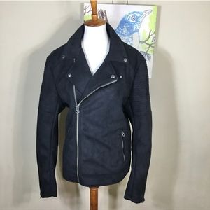 ASOS Vegan Suede Moto Jacket